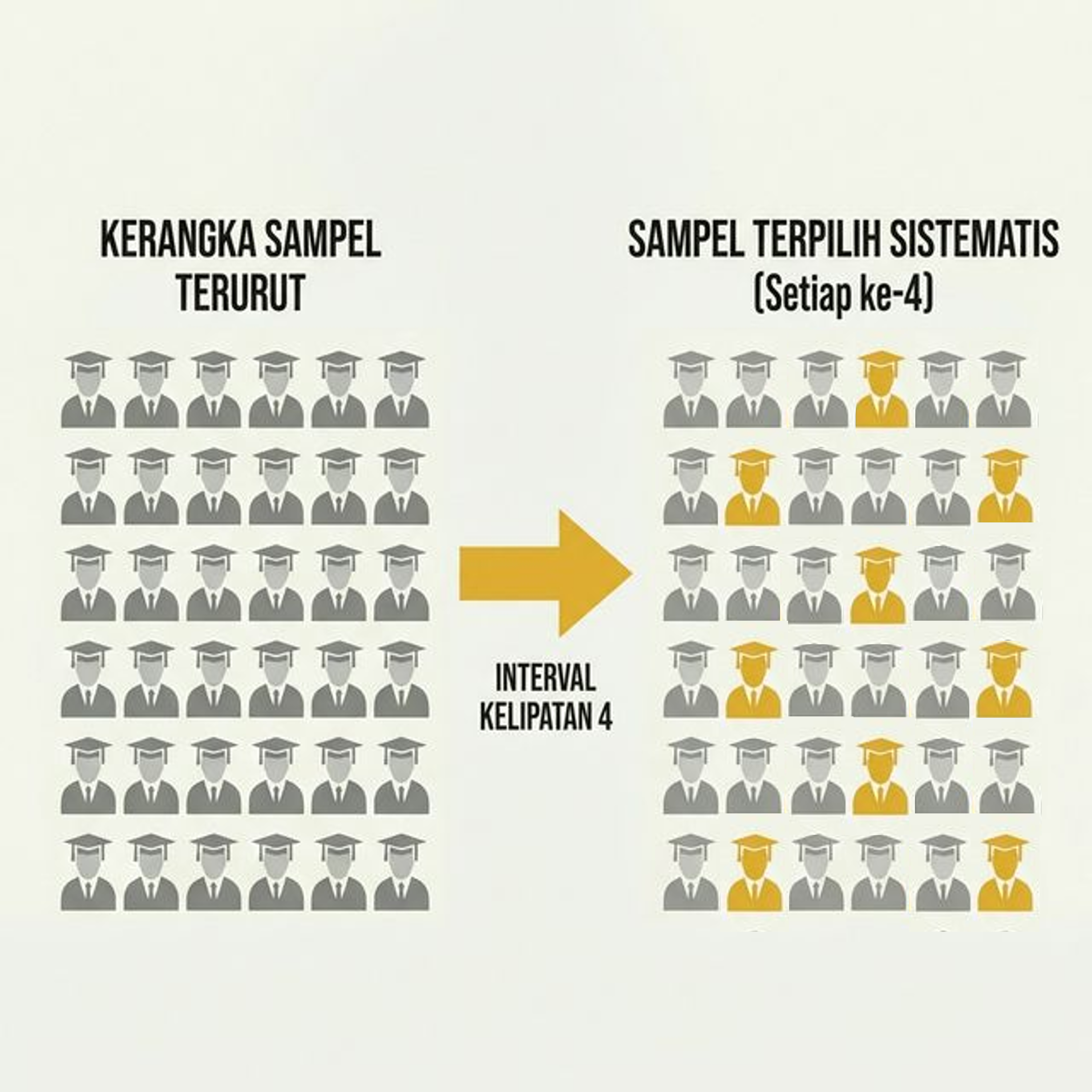 Ilustrasi Systematic Random Sampling